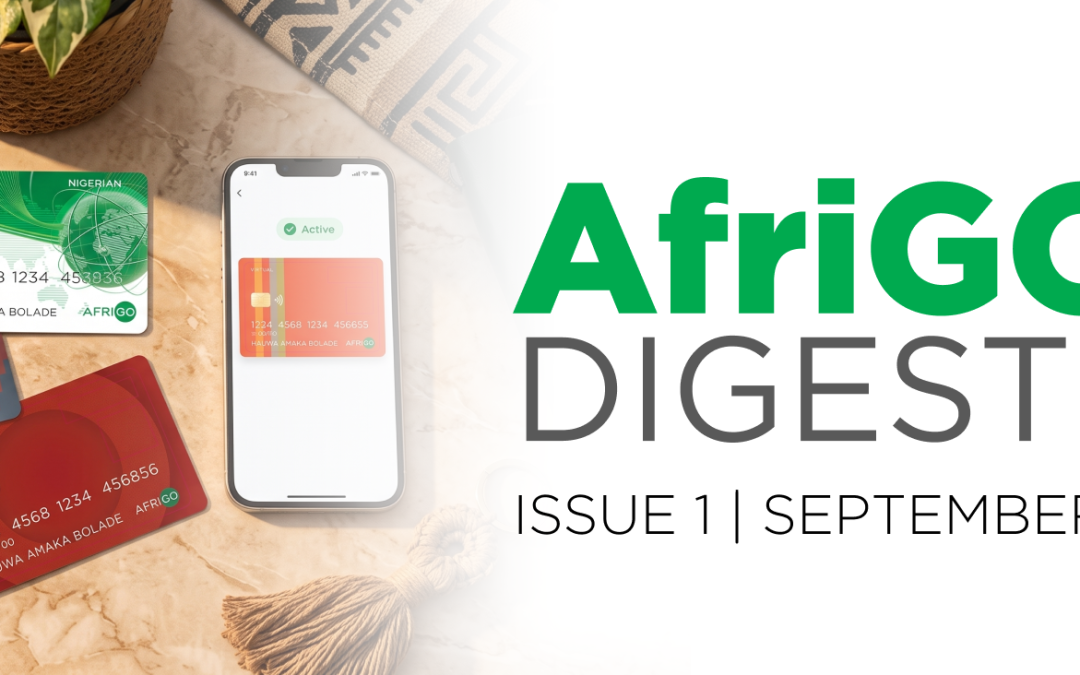 AfriGO Digest Issue 1 | September 2026